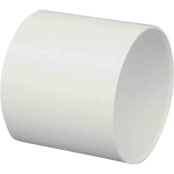 IPEX SDR 35 4 In. PVC Sewer and Drain Coupling IPEX SDR 35 4 In. PVC Sewer and Drain Coupling