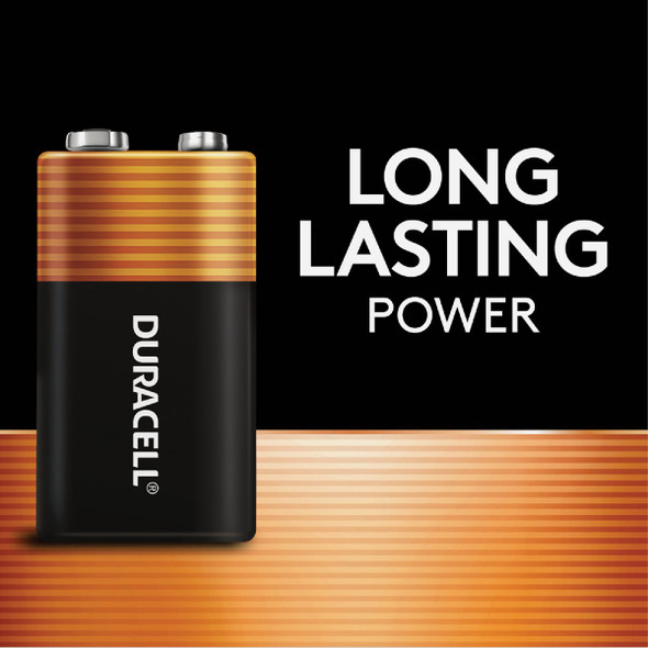 Duracell CopperTop 9V Alkaline Battery (4-Pack)