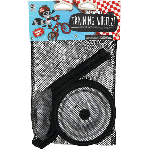 Krash Spotter 600 EZ 12 In. to 20 In. White Training Wheels 7168581