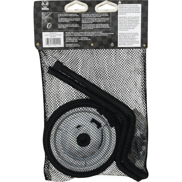 Krash Spotter 600 EZ 12 In. to 20 In. White Training Wheels 7168581 800755
