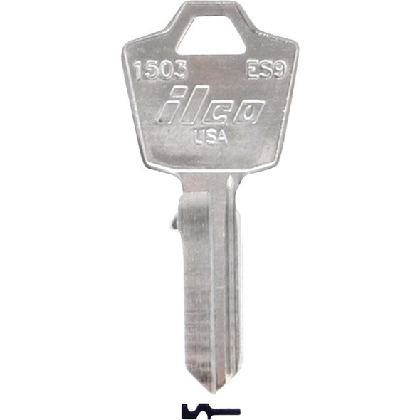 ILCO ESP Nickel Plated Mailbox Key, 1503 (10-Pack) IAL0108001B