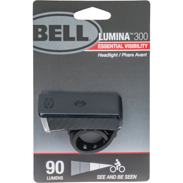 Bell Sports Lumina 300 LED White Bicycle Light 7122076
