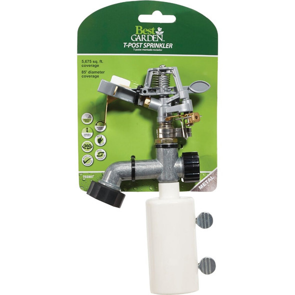 Best Garden 5675 Sq. Ft. T-Post Sprinkler 55134 702807