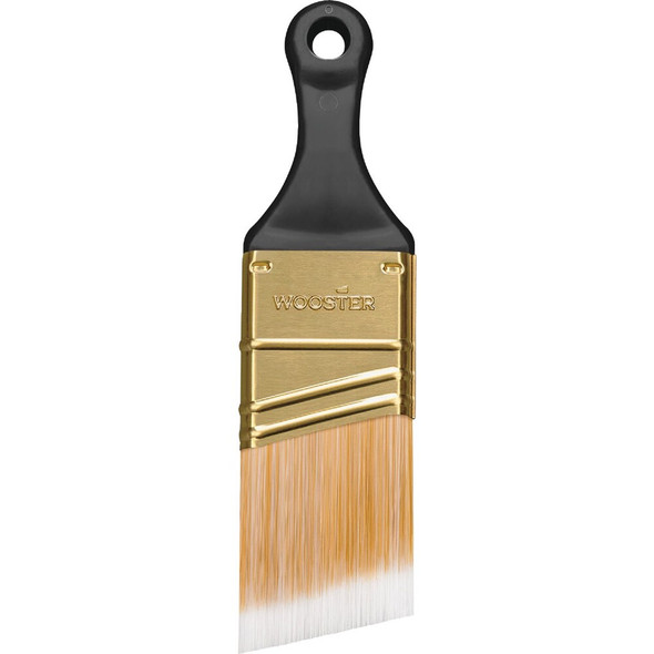 Wooster Little Dipper 1-1-2 In. Angle Sash Short Handle Paint Brush Q3222-1 1-2 771075