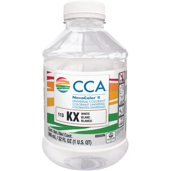 Valspar NovoColor II Paint Colorant, White, 1 Qt. 076.008800N.005