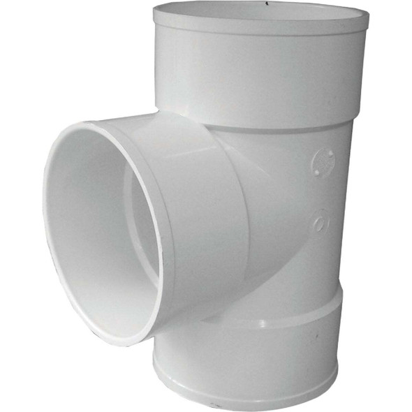 IPEX PVC Sewer and Drain  Sanitary Bull Nose Tee 414106BC