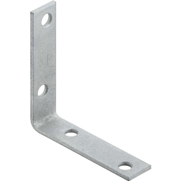 National Hardware 3 In. x 3/4 In. Galvanized Steel Corner Brace (4-Count)