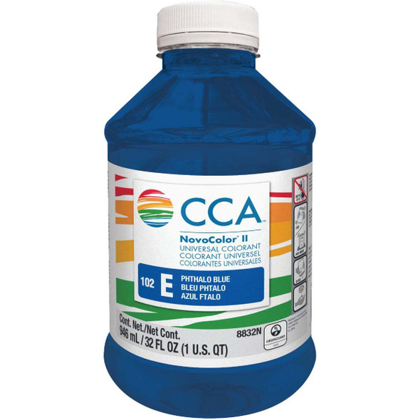 Valspar NovoColor II Paint Colorant, Phthalo Blue, 1 Qt. 076.008832N.005