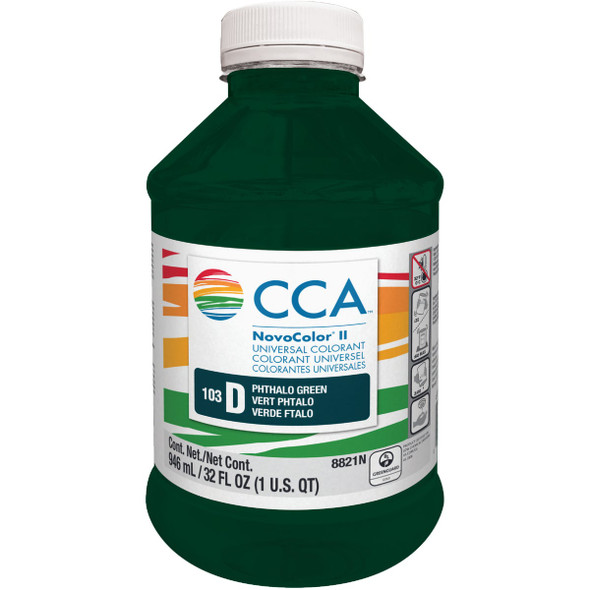 Valspar NovoColor II Paint Colorant, Phthalo Green, 1 Qt. 076.008821N.005
