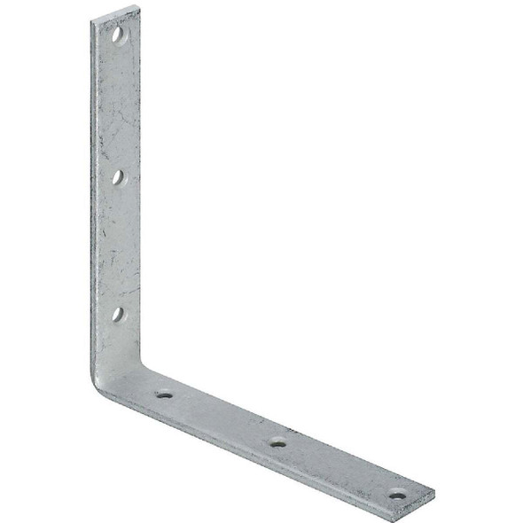 National Hardware 8 In. x 1-1/4 In. Galvanized Corner Brace N220-236 Pack of 5
