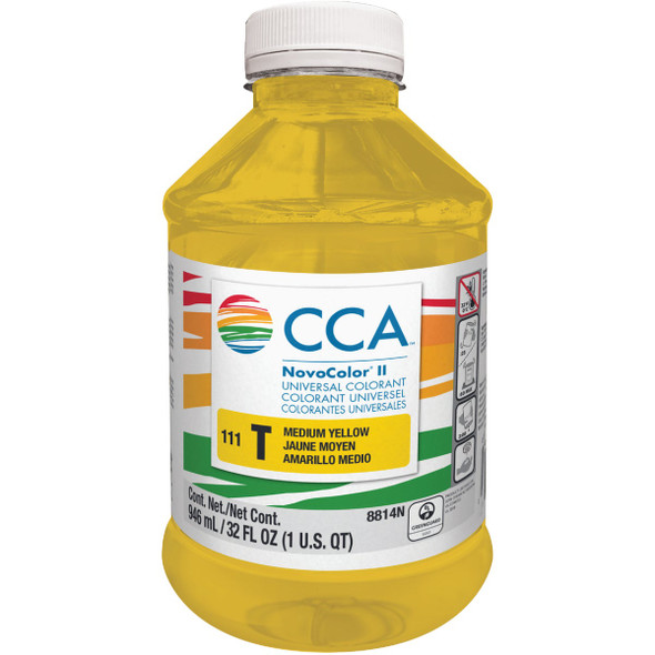 Valspar NovoColor II Paint Colorant, Medium Yellow, 1 Qt. 076.008814N.005