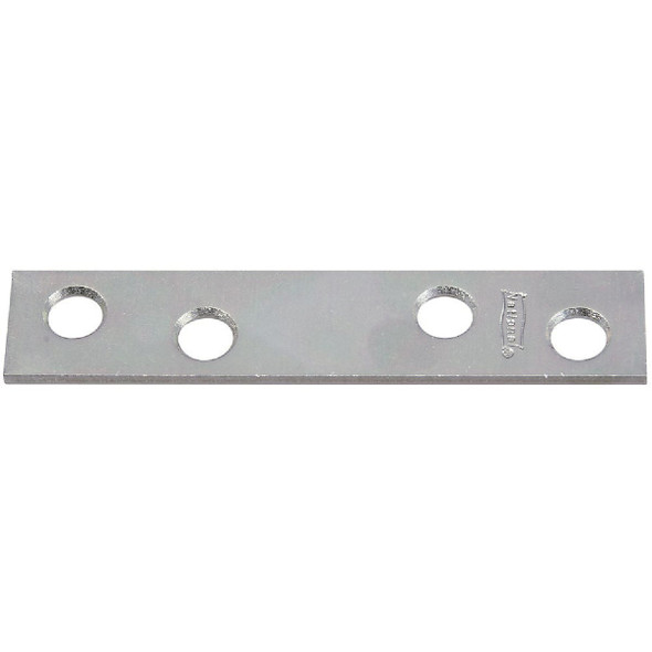 National Hardware 3 In. x 5/8 In. Zinc Steel Mending Brace (4-Count) N114-355