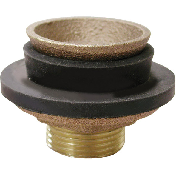 Jones Stephens 1-1/2 In. Cast Brass Toilet Spud  C27-150