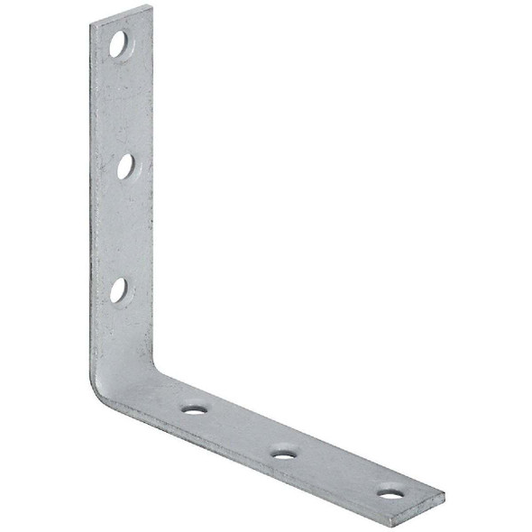 National Hardware 5 In. x 1 In. Galvanized Corner Brace N220-210 Pack of 10