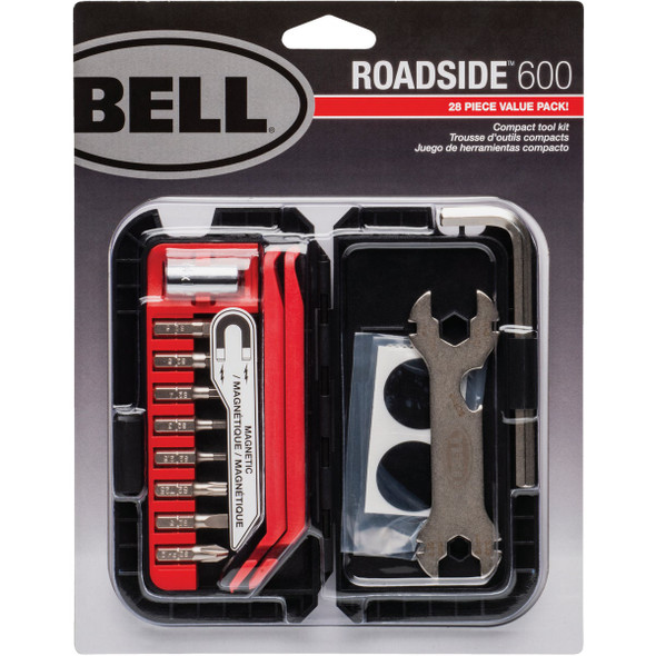 Bell Sports Roadside 600 Compact Bicycle Repair Tool Kit 7161386