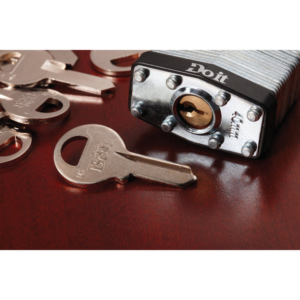 Do it Best Master Nickel Plated Padlock Key, M1 - 1092 DIB (10-Pack) IAP99990919 237461