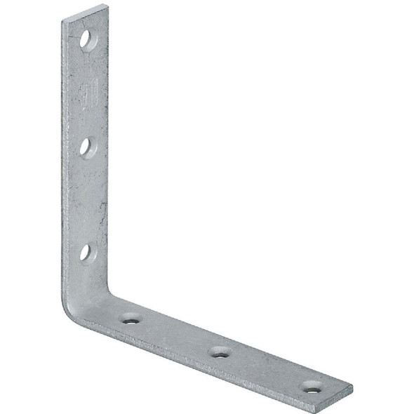 National Hardware 6 In. x 1-1/8 In. Galvanized Corner Brace N220-228 Pack of 10