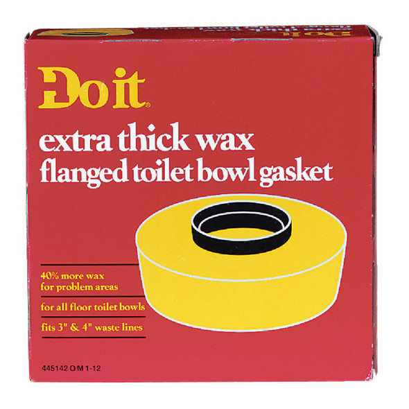 Do it Extra Thick Wax Ring Bowl Gasket with Sleeve Do it Extra Thick Wax Ring Bowl Gasket with Sleeve