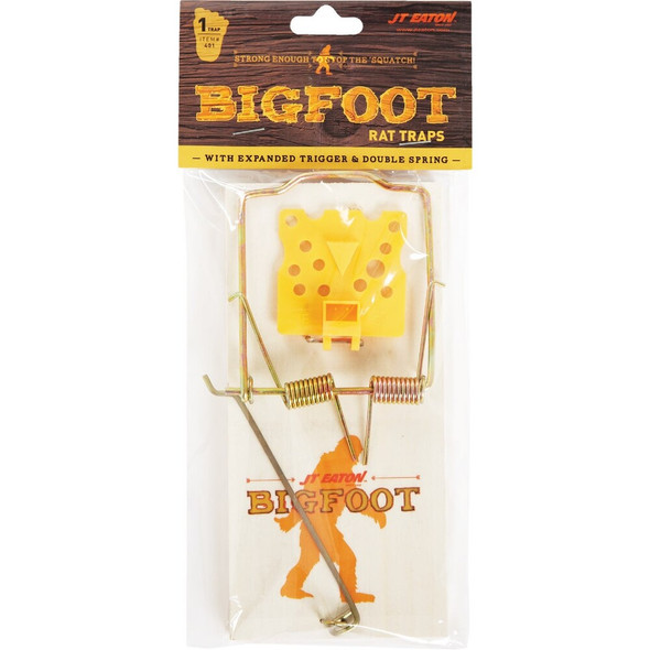 JT Eaton Bigfoot Mechanical Rat Trap with Expanded Trigger (1-Pack) 401 702814