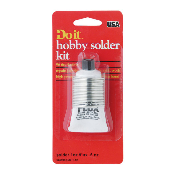 Do it 1 oz. Silver 96% Tin, 4% Silver Solder Kit 53036