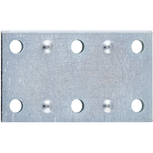National Hardware 2-1/2 In. x 1-3/8 In. Mending Plate (4-Count) N220-103