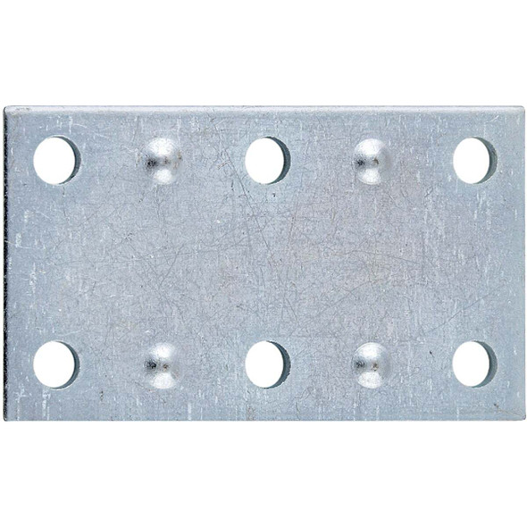 National Hardware 2-1/2 In. x 1-3/8 In. Mending Plate (4-Count) N220-103