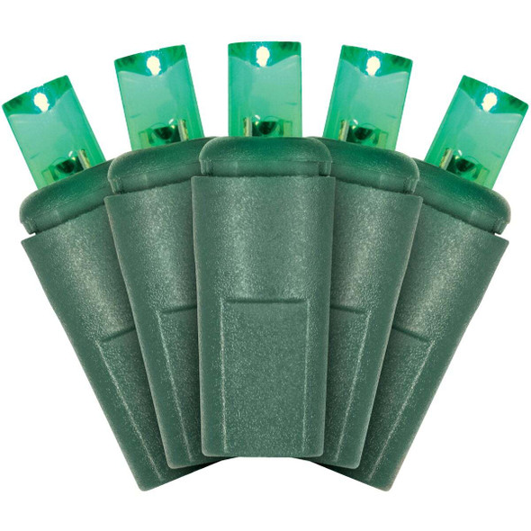 J Hofert Green 50-Bulb M5 LED Light Set 2355-05