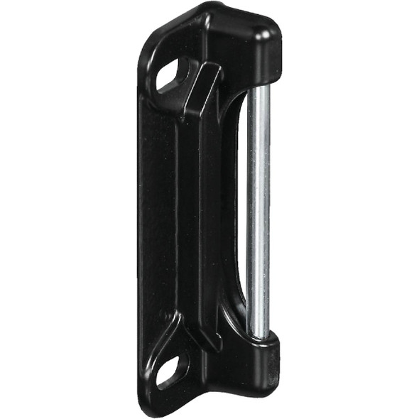 National Hardware Black Screen Door Strike Plate N162-057