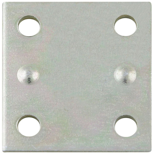 National Hardware 1-1/2 In. x 1-3/8 In. Mending Plate (4-Count) N220-087