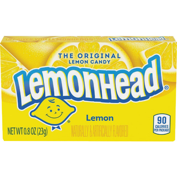 Ferrara Pan Lemonhead 0.8 Oz. Lemon Candy 123095 Pack of 24