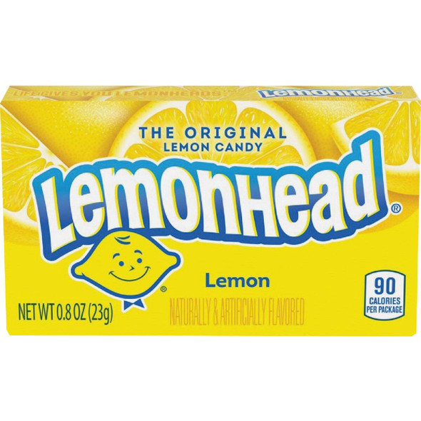 Ferrara Pan Lemonhead 0.8 Oz. Lemon Candy 123095 Pack of 24