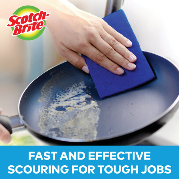 Scotch-Brite Non-Scratch Scour Pads, 6 In. x 3 In. (3-Pack) 623-10 600971