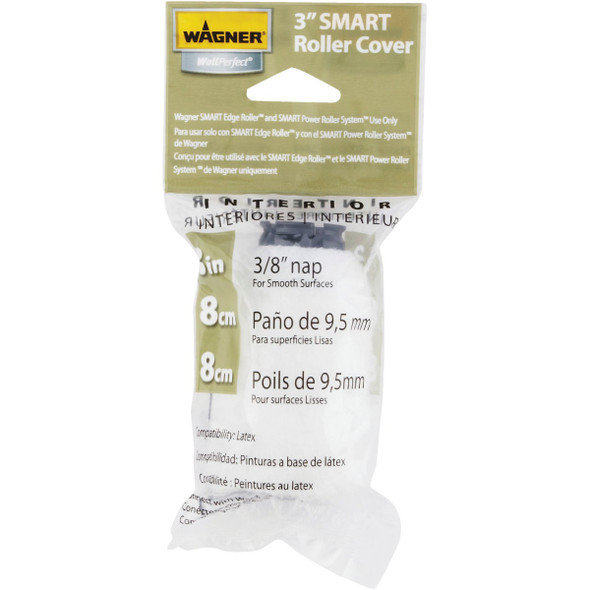 Wagner Smart Edge Roller 3 In. x 3/8 In. Knit Fabric Roller Cover 0530200