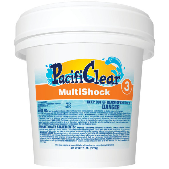 PacifiClear 5 Lb. MultiShock Granule F135005040PC