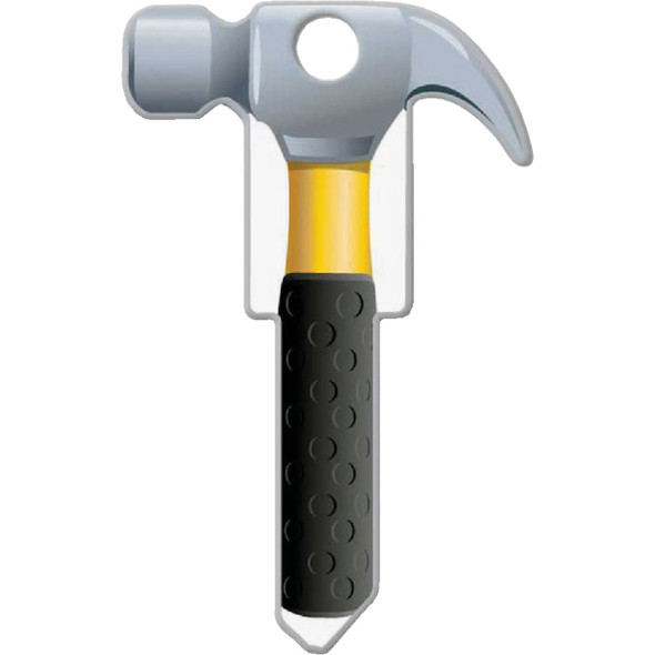 Lucky Line Hammer Design Decorative House Key, KW11  B122K Pack of 5