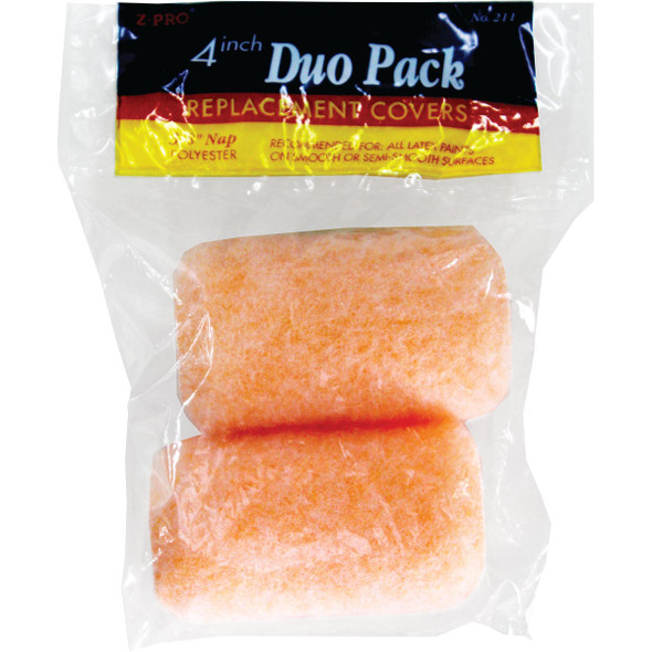 Premier Z-Pro 4 In. x 3/8 In. Polyester Knit Fabric Roller Cover (2-Pack) 211