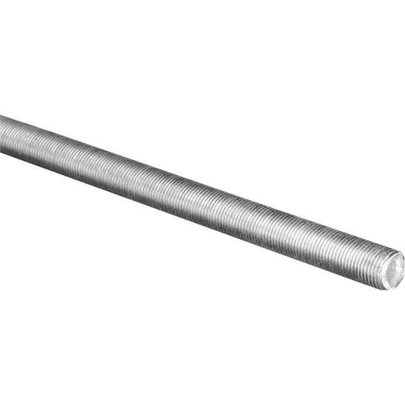 Hillman Steelworks 3/8 In. x 3 Ft. Steel Threaded Rod 11528