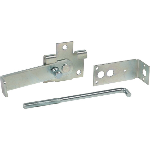 National Hardware Zinc-Plated 7 In. Steel Barn Door Latch N161-760 742049