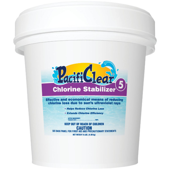PacifiClear 9 Lb. Chlorine Stabilizer Granule F081009036PC