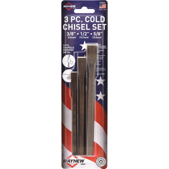 Mayhew Tools Cold Chisel Set (3-Piece) 89062 301554
