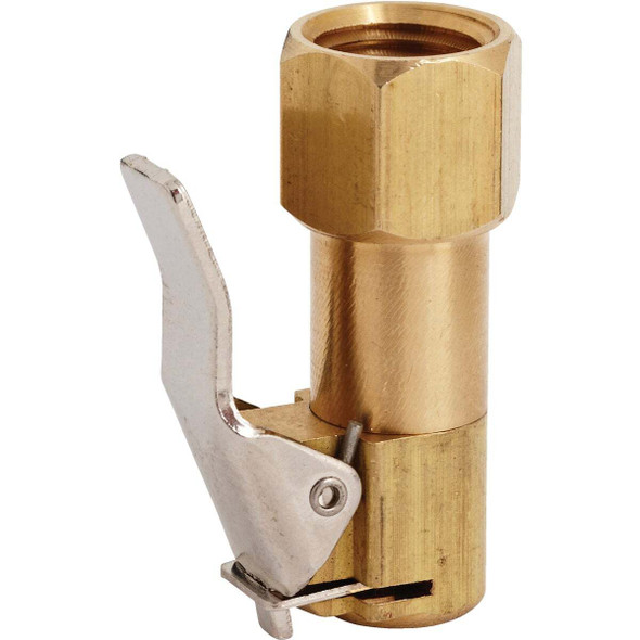 Milton 1/4 In. FNPT 150 psi Euro Style Hose Barb Air Chuck S-697-2