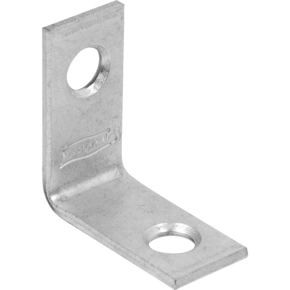 National Hardware 1 In. x 1/2 In. Zinc Corner Brace N266-270 Pack of 40