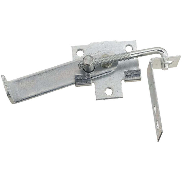 National Hardware Zinc-Plated 4 In. Steel Barn Door Latch N160-754