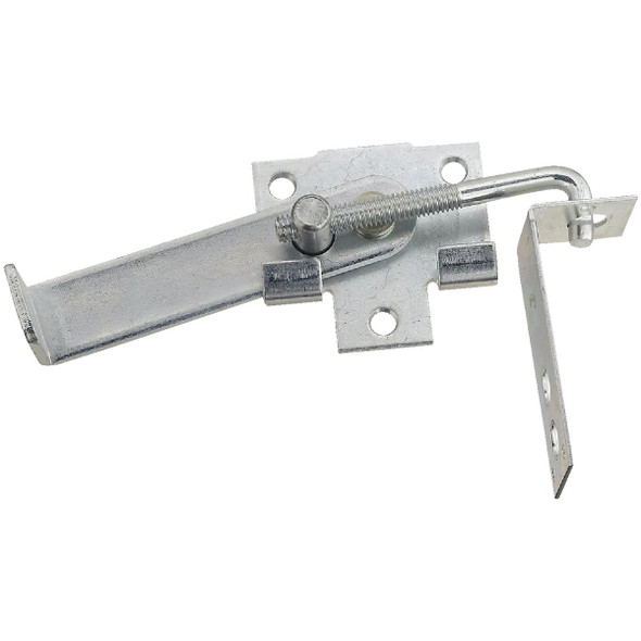 National Hardware Zinc-Plated 4 In. Steel Barn Door Latch N160-754