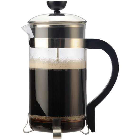 Primula 8 Cup Chrome Coffee Press Manual Coffee Maker PCP-6408