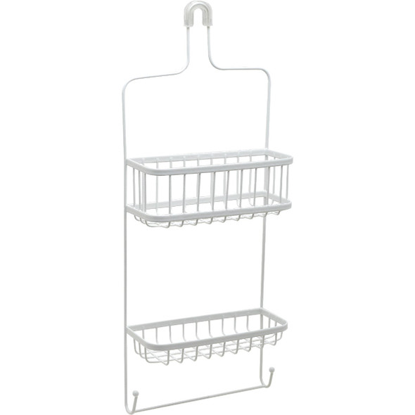 Zenith Zenna Home Steel 10-1/2 In. x 26 In. Shower Caddy 7617WW