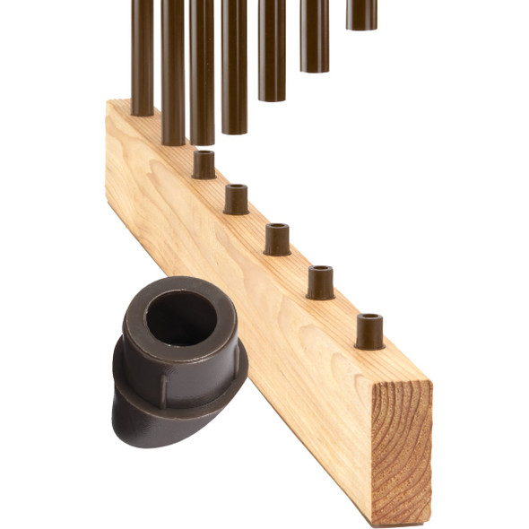 Deckorators Bronze Plastic Classic Stair Baluster Connector (20-Pack) 74818