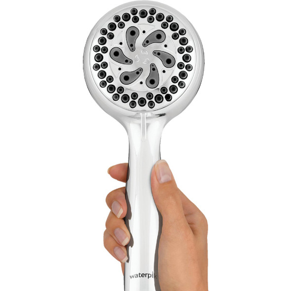 Waterpik EcoFlow 6-Spray 1.8 GPM Handheld Shower, Chrome Waterpik EcoFlow 6-Spray 1.8 GPM Handheld Shower, Chrome