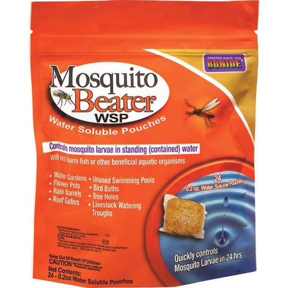 Bonide Mosquito Beater WSP Water Soluble Pouches (24-Pack) 549