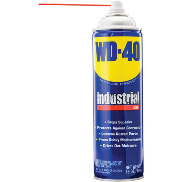 WD-40 Industrial 16 Oz. Aerosol Multi-Purpose Industrial Lubricant 490088